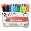 Permanent Markers | Sharpie 75846 Fine Tip Permanent Marker - Assorted Colors (24/Set) image number 0