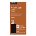 Coffee | Starbucks 12434812 Coffee K-Cups Pack - Pike Place (24/Box) image number 4