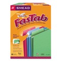 File Folders | Smead 64031 1/3-Cut Tabs Letter Size Erasable Folders - Assorted Colors (18/Box) image number 0