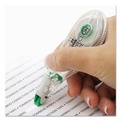 Erasers & Correction Supplies | Tombow 68721 0.17 in. x 394 in. MONO Non-Refillable Hybrid Style Correction Tape - Clear Applicator (10/Pack) image number 2