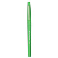 Pens | Paper Mate 8440152 Medium 0.7 mm Point Guard Flair Felt Tip Porous Point Stick Pen - Green Ink, Green Barrel (1-Dozen) image number 3