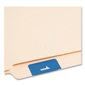 Back to School Sale | Smead 67421 1.5 in. x 1.5 in. 1 Numerical End Tab File Folder Labels - Light Blue (1-Roll) image number 1