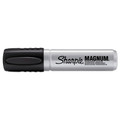 Permanent Markers | Sharpie 44001A Broad Chisel Tip Magnum Permanent Marker - Black (12/Carton) image number 2