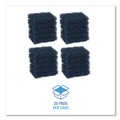 Just Launched | Boardwalk 88BWK HD 3.5 in. x 5 in. Extra Heavy-Duty Scour Pad - Dark Blue (20/Carton) image number 5