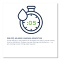 Hand Wipes | Wexford Labs 3130B400DCT 1-Ply 8 x 5.5 CleanCide Disinfecting Wipes - Fresh Scent/White (4/Carton) image number 6