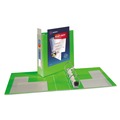 Binders | Avery 79779 3 Locking One Touch EZD Rings 3 in. Capacity 11 in. x 8.5 in. Heavy-Duty View Binder with DuraHinge - Chartreuse image number 1
