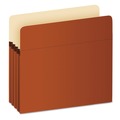 Back to School Sale | Pendaflex S24E 3.5 in. Expansion Letter Size Pocket File - Red Fiber image number 0