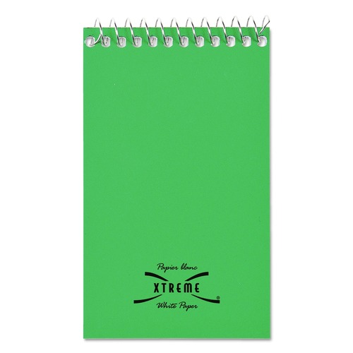Notebooks & Pads | National 31120 60 Sheets 3 in. x 5 in. Narrow Rule Paper Blanc Xtreme White Wirebound Memo Pads - Randomly Assorted Cover Colors, White Sheets image number 0