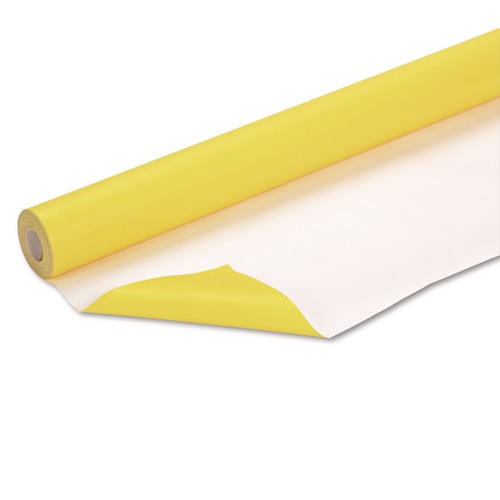 Packaging Materials | Pacon P0057085 Fadeless 48 in. x 50 ft. 50 lbs. Bond Weight Paper Roll - Canary (1-Roll) image number 0