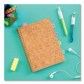 Dividers & Tabs | Avery 74761 Ultra Tabs 1 in. x 1.5 in. 1/5-Cut Repositionable Mini Tabs - Assorted Pastel (40/Pack) image number 3