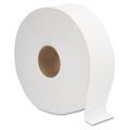 Toilet Paper | GEN G1513 3.3 in. x 1375 ft. 2-Ply JRT Septic Safe Jumbo Bath Tissue - White (6/Carton) image number 2