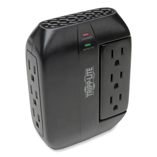 Surge Protectors | Tripp Lite SWIVEL6 Protect It! 1500 J 6-Outlet Surge Protector - Black image number 0