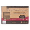 Paper Towels and Napkins | San Jamar T8400TBK 11.88 in. x 9.1 in. x 14.4 in. Smart Essence Electronic Roll Towel Dispenser - Black image number 5