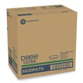 Bowls and Plates | Dixie SX20PATH Pathways Heavyweight 20 oz. Paper Bowls - White/Green/Burgundy (125/Pack) image number 0