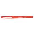 Pens | Paper Mate 1921091 Point Guard Flair Felt Tip Bold 1.4 millimeter Stick Porous Point Pen - Red Ink/Barrel (36/Box) image number 1
