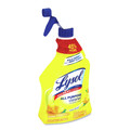 All-Purpose Cleaners | LYSOL Brand 19200-75352 32 oz. Spray Bottle Ready-to-Use All-Purpose Cleaner - Lemon Scent (12/Carton) image number 1