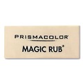 Erasers & Correction Supplies | Prismacolor 73201 MAGIC RUB Rectangular Block Medium Eraser for Pencil/Ink Marks - Off-White (1-Dozen) image number 3