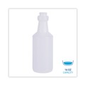 Cleaners & Chemicals | Boardwalk 512121 16 oz. Handi-Hold Spray Bottle - Clear (24/Carton) image number 2