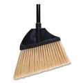 Brooms | O-Cedar Commercial 91351 MaxiPlus Professional Polystyrene Bristle Angle Brooms with 51 in. Handle - Black (4/Carton) image number 2