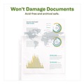 Sheet Protectors | Avery 75537 Top-Load Recycled Polypropylene Sheet Protector - Semi-Clear (100/Box) image number 4