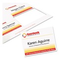 Back to School Sale | Avery 05392 3 in. x 4 in. Horizontal/Vertical Name Badge Insert Refills - White (300/Box) image number 1