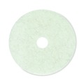 Just Launched | Boardwalk BWK4020NAT 20 in. Diameter Natural Burnishing Floor Pads - White (5/Carton) image number 1