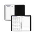 Notebooks & Pads | AT-A-GLANCE SK44-00 12 Month: Jan 2026 to Dec 2026 8 in. x 5 in. DayMinder Daily Appointment Book - Black Cover image number 3
