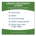 Trash Bags | Stout by Envision G3036B80 30 in. x 36 in. 30-Gallon 0.8 mil. Controlled Life-Cycle Plastic Trash Bags - Brown (60/Box) image number 4