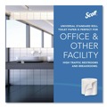 Paper Towels and Napkins | Scott 04460 2-Ply Septic Safe Essential Standard Roll Bathroom Tissue for Business - White (550/Roll) image number 7