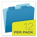 File Folders | Pendaflex 10773 0.75 in. Expansion Divide It Up Letter Size File Folder - Assorted Colors (12/Pack) image number 3