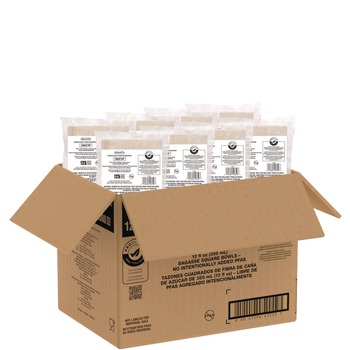 PRODUCTS | Dart 12BSC1PF 12 oz. ProPlanet Seal Compostable Molded Fiber Dinnerware Bowl - Tan (8 Packs/Carton)