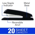 Staplers | Swingline S7064601G 25-Sheet Capacity Durable Full Strip Desk Stapler - Black image number 1
