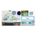Sticky Notes & Post it | Post-it Notes Super Sticky 4621R-4SST 4 in. x 6 in. Ruled 100 Percent Recycled Paper Super Sticky Notes - Oasis (4-Pads/Pack) image number 3