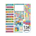 Bulletin Boards | Carson-Dellosa 110486 134-Piece 23 in. x 17 in. One World Calendar Bulletin Board Set - Multicolor image number 3