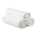 Trash Bags | Inteplast Group DT12GALW Draw-Tuff Institutional 28 in. x 24 in. 12 gal Drawstring Draw-Tape Can Liners - White (25 Bags/Roll, 12 Rolls/Carton) image number 3