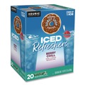 Coffee | The Original Donut Shop 5000384762 ICED Refreshers K-Cup Pods - Berry Chill (80/Carton) image number 2