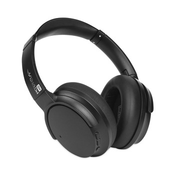 Morpheus 360 HP9550HD SYNERGY HD 4 ft. Cord Wireless Noise Cancelling Headphones Bluetooth Headset with Microphone - Black