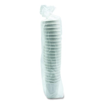 Boardwalk BWKDW10HCUPPK 10 oz Double-Walled Paper Hot Cups - White (25/Pack)