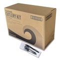 Cutlery | Boardwalk BWK4KITBLPP 4-Piece Mediumweight Cutlery Kit - Black (250/Carton) image number 0