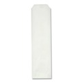  | Bagcraft 300039 2-3/4 in. x 10 in. Silverware Bags - White (2000/Carton) image number 1