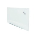 White Boards | Universal UNV43203 Frameless 48 in. x 36 in. Magnetic Glass Marker Board - White image number 2