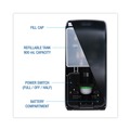 Skin Care & Hygiene | Boardwalk SHF900SBBW 5.25 in. x 4 in. x 12 in. 900 ml Rely Hybrid Foam Soap Dispenser - Black Pearl image number 3