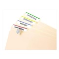 Labels | Avery 05215 0.69 in. x 3.44 in. Permanent File Labels - White (252/Pack) image number 5