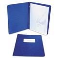 Report Covers & Pocket Folders | ACCO A7025073A 8.5 in. x 11 in. 3 in. Capacity Two-Piece Prong Fastener Side Bound Report Cover with Tyvek Reinforced Hinge - Dark Blue image number 3