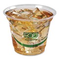 Labor Day Sale | Eco-Products EP-CC9S-GS 9 oz. GreenStripe Renewable and Compostable Cold Cups - Clear (1000/Carton) image number 6