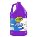 Arts & Crafts Supplies | Crayola 542128040 1 gal. Bottle Washable Paint - Violet image number 1