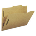 File Folders | Smead 19880 0.75 in. Expansion 2/5-Cut Top Tab 11-pt Kraft Fastener Folders, 2 Fasteners - Legal Size/Kraft (50/Box) image number 2