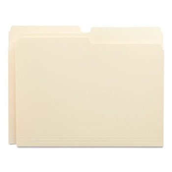FILING AND FOLDERS | Universal UNV12112EE 1/2-Cut Assorted Top Tab File Folders - Letter Size, Manila (100/Box)