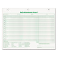 Notebooks & Pads | TOPS 3284 11 in. x 8.5 in. One-Part No Copies Daily Attendance Card (50/Pack) image number 0