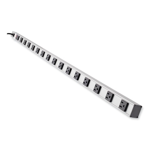 Surge Protectors | Tripp Lite PS4816 16-Outlet Vertical Power Strip with 15 ft. Cord - Silver image number 0